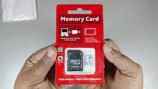 MicroSD Memory Card 128GB ReadWrite 100 Original Price Rs 2699 Unboxing amp Review [upl. by Ainuj]