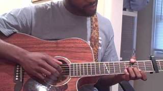 How To Play Ms Officer on Acoustic Guitar  Chris Bryant [upl. by Billie]