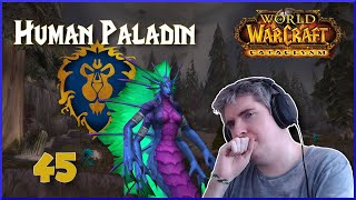 Lets Play World of Warcraft  Part 45  Hostile terrain Webcam edition  Alliance Paladin [upl. by Norman]