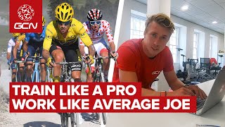 Is It Possible To Train Like A Tour de France Pro Cyclist Around A 95 Job [upl. by Kilgore312]