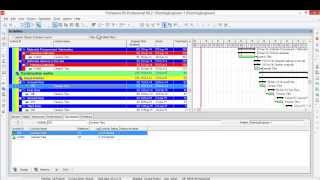 Lesson 9 part 1 How to review a primavera time schedule [upl. by Arraes]