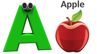 The ABC Phonic Song  Toddler Learning Video  quotA is for Apple a a Apple B is for Baby b b Babyquot [upl. by Feucht755]