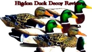 HIGDON DECOY REVIEW [upl. by Ahseikan804]