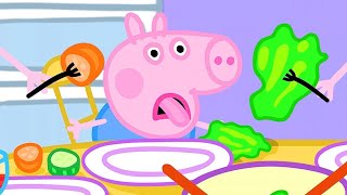 Peppa Pig Makes Lunch 🐷🥗 Peppa Pig Official Channel Family Kids Cartoons [upl. by Ansilma]