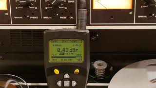 Ampex ATR102 Calibration using ML1 Minilyzer [upl. by Assyram212]