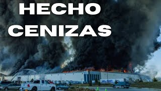 Walmart en Guadalajara se incendia hecho cenizas hasta los cimientos INTENCIONADO O ACCIDENTE [upl. by Fauch]