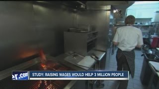 Study Raising minimum wage could help millions [upl. by Ahsit]