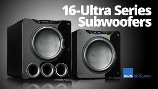 SVS 16Ultra Subwoofer Technology Overview [upl. by Ennalyrehc]