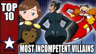 TOP 10 MOST INCOMPETENT VILLAINS IN ANIME [upl. by Eulaliah]