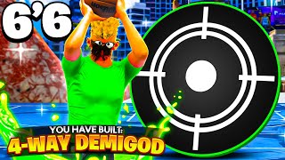 This 66quot 4WAY DEMIGOD BUILD is TAKING OVER NBA 2K24  BEST ALL AROUND GUARD BUILD 2K24 [upl. by Deni]