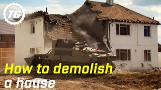 How to Demolish a House  Top Gear  BBC [upl. by Annelak]