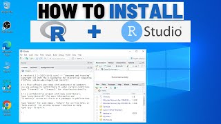 How to Download and Install RStudio 2024 [upl. by Jessi]