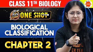 Biological Classification Class 11 One Shot  CBSE Class 11 NEET Biology NCERT Chapter 2 [upl. by Annai]