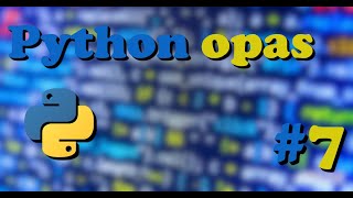 python tutoriaali 7  SANAKIRJA [upl. by Sunil791]