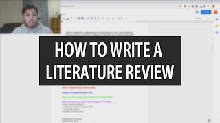 How I wrote my Dissertation Literature Review Tips and Tricks UK [upl. by Landry]