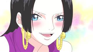 One Piece Luffy amp Hancock Get Married English Dub [upl. by Arrec]