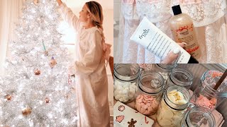 Cozy week in my life Holiday Morning amp Night Routines Gabmas vlog 5 [upl. by Asia]