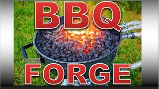 BBQ Forge Build  DIY Professional Blacksmiths Side Blast Forge [upl. by Ayana]