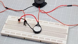 Breadboard Projects For Beginners The Musical Bell DIY [upl. by Egiedan]