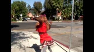 Aunt T Jackie TWERKS to Khias New Single quotGOT ME FUKED UPquot on The SIDEWALK [upl. by Julie564]