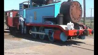 Strasburg 2 shifting BEDT 15 aka Thomas the Tank Engine at the Strasburg Railroad [upl. by Drofhsa]