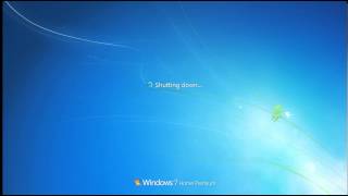 Windows 7 shutdown and startup on VMware Workstation 900 NO MUSIC [upl. by Luap]