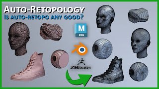 Automatic Retopology Is It Any Good [upl. by Enitsirk]