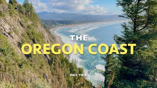 The Oregon Coast  Serene Beach Coastline Views and Relaxing Forest Hike Oceanside Oregon Day Trip [upl. by Adnauqaj]