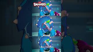 Who Will WIN Series 8s first SMASHERS BATTLE  Smashers World  Dino Cartoons shorts dino [upl. by Irab]