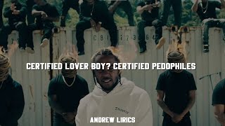 certified lover boy  Kendrick Lamar  Not Like Us Lyrics [upl. by Enyak]