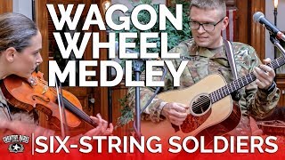 SixString Soldiers  Wagon Wheel Medley Acoustic Cover  Country Rebel HQ Session [upl. by Nowed]