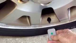 F150 tire sensor relearn procedure using TPMS tool [upl. by Nalda581]