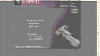 ESPRIT 2011 full options by nodonglebiz team [upl. by Kalasky359]