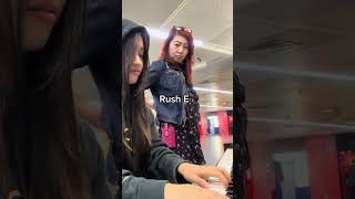 CUTE AUNTY INTERRUPTS ME WHEN I WAS PLAYING PIANO AT ORCHARD ROAD publicpiano [upl. by Minnnie419]