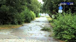 NO COMMENT  Unwetter in Donauwörth [upl. by Tnahs437]