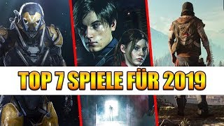 TOP 7 Spiele für 2019  Diese Games erwarten dich nächstes Jahr [upl. by Elazaro]