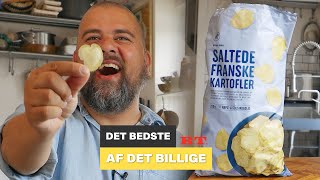 Det bedste af det billige  Franske Kartofler Chips med salt [upl. by Elysia]