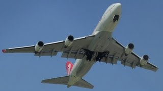 Pullmantur Boeing747 take off runway 16 at ZRH [upl. by Yreneh]