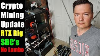 Crypto Mining Update  New RTX Rig [upl. by Eidob]