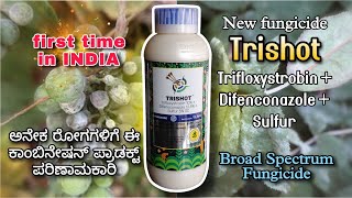 Trishot Fungicide  Tricolour  Sudarshan Farm Chemicals  Broad spectrum  Complete details [upl. by Tolmann381]