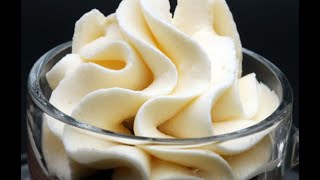 Como hacer Crema chantilly sin crema de leche sin azúcar bajo en calorias [upl. by Norean]