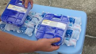 Ice Pack Challenge With No Base Ice How Long Will An Ice Pack ONLY Keep A Cooler Cool [upl. by Selinski]