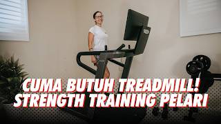 GAMPANG BANGET 6 GERAKAN STRENGTH TRAINING PELARI CUKUP PAKAI TREADMILL  Follow Along with dr Ria [upl. by Badger]