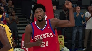 NBA 2K19 My Career EP 35  Embiid Returns [upl. by Antonino]