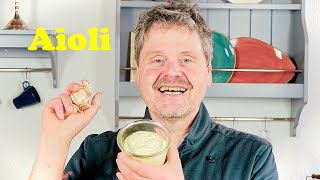 Aioli Rezept wie in Spanien [upl. by Ahsitil]