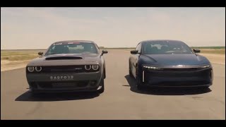 2023 Dodge Challenger SRT Demon 170 Vs Lucid Air Sapphire [upl. by Milla]