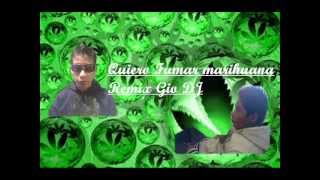 QUIERO FUMAR MARIHUANA REMIX GIO DJ [upl. by Duke]