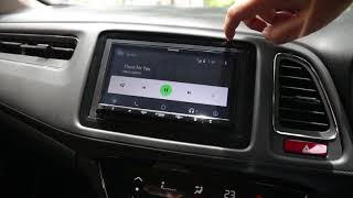 Honda HRV Android Auto with Kenwood [upl. by Ahterahs]