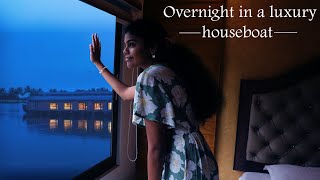 Exploring backwaters in the most affordable luxurious house boat in Kerala India 🇮🇳 [upl. by Ortrude]