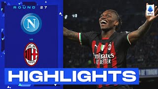 NapoliMilan 04  Leao and the Rossoneri stun league leaders Goals amp Highlights  Serie A 202223 [upl. by Erb568]